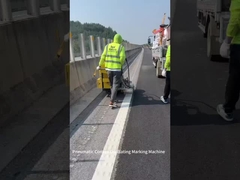 Pneumatyczna wypukła oscylująca maszyna do znakowania