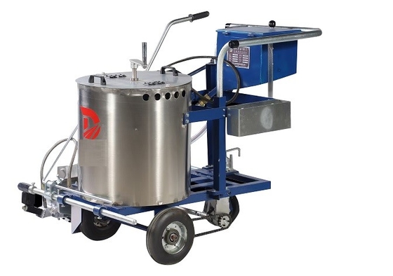 Hot Thermoplastic Road Marking Machine With Professional Paint Material